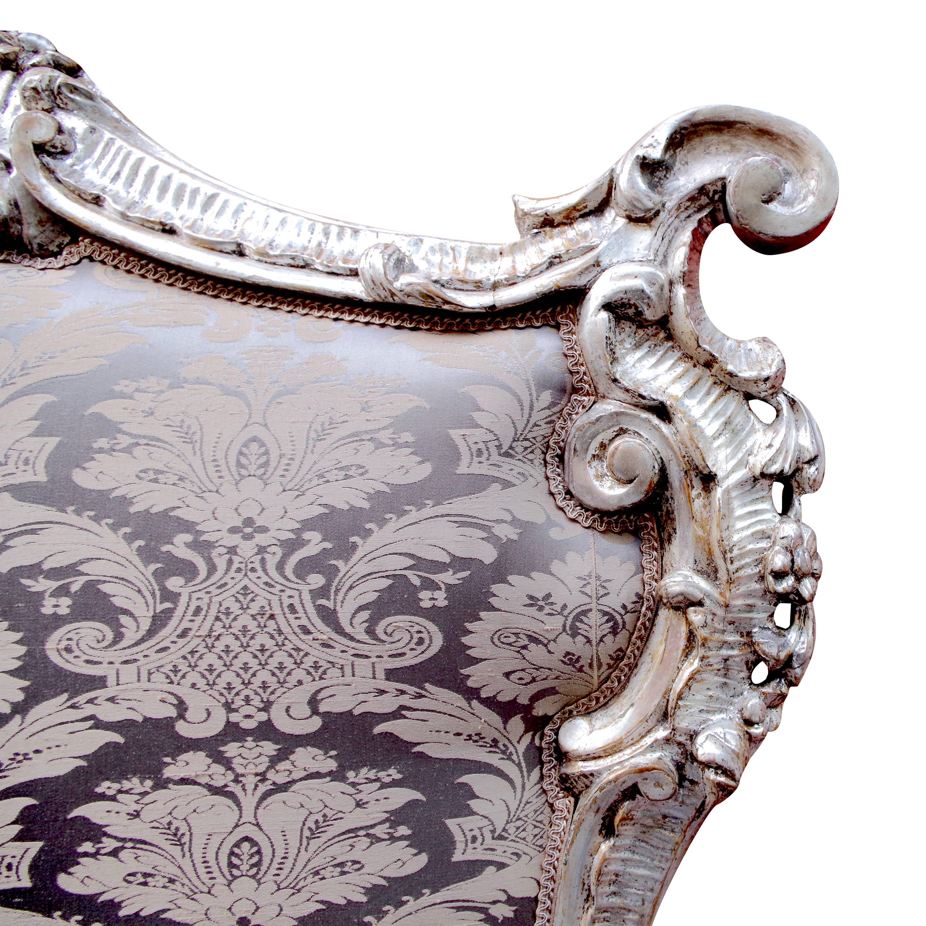 Baroque Gorgeous Italian Head Bed For Sale