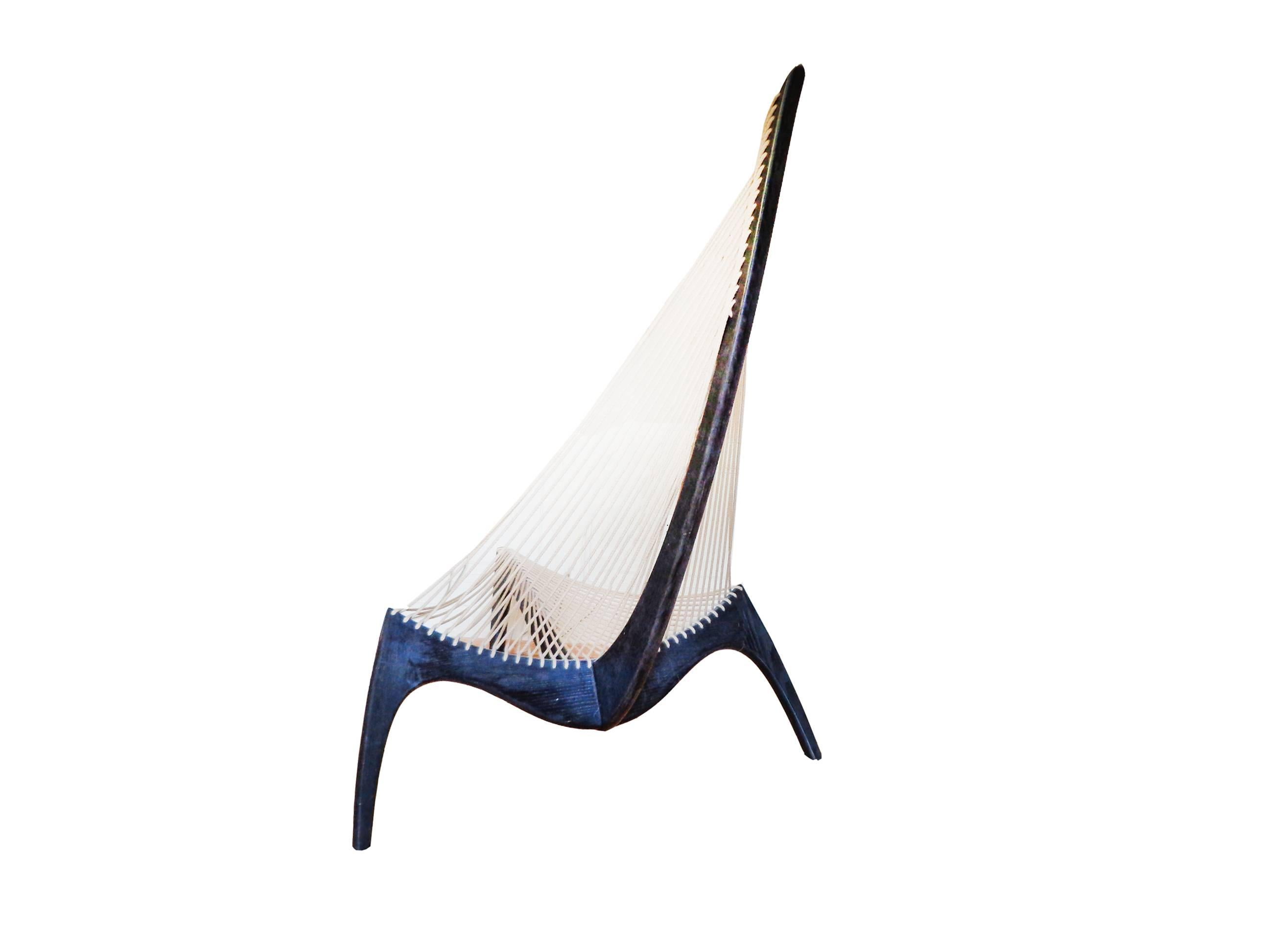 Scandinavian Modern 1960's Harp Chair by Jørgen Høvelskov for Christensen & Larsen, Denmark