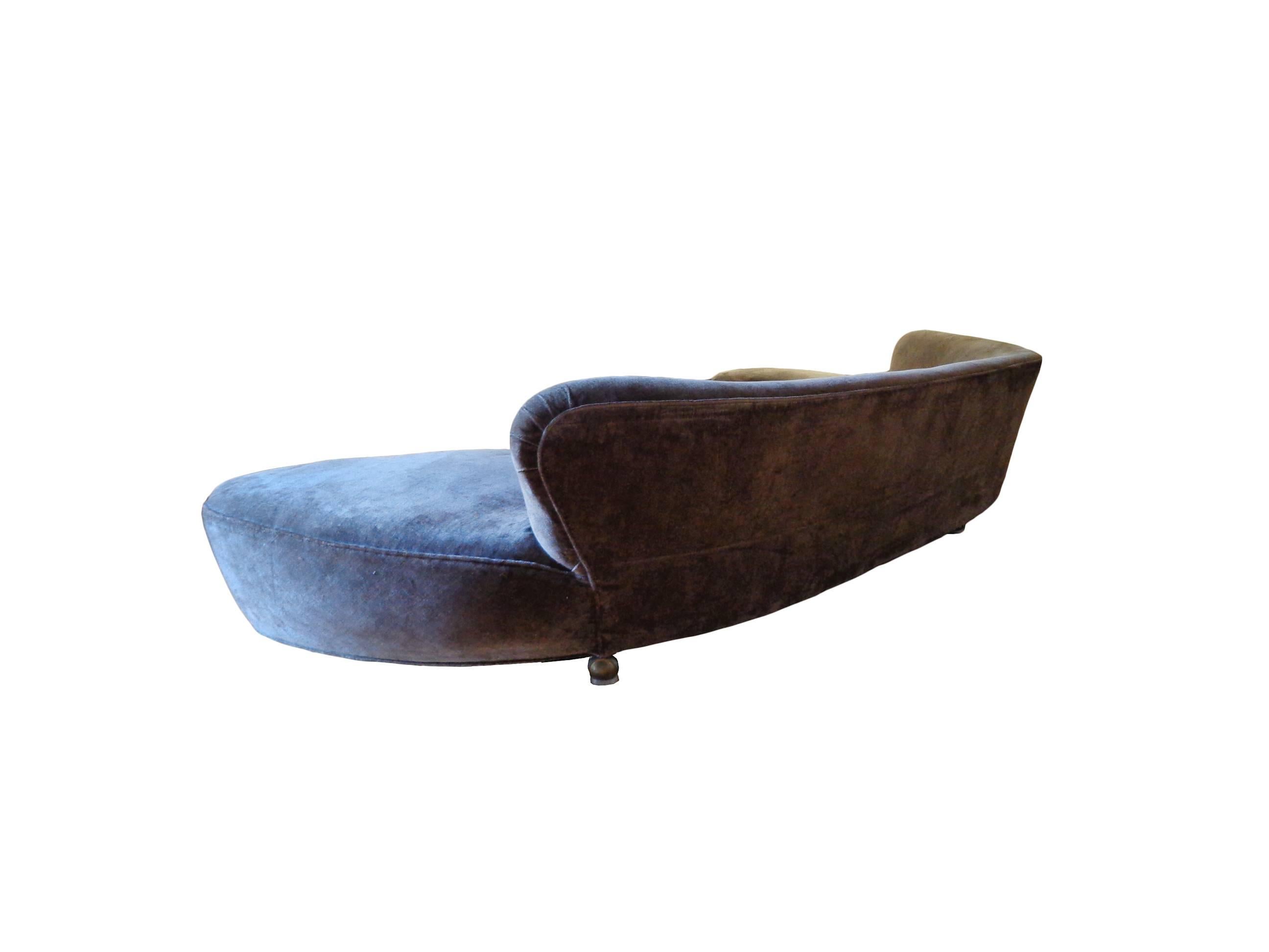 1950's Moon Sofa by Vladimir Kagan for Kagan-Dreyfuss Inc In Good Condition In Amsterdam, NL