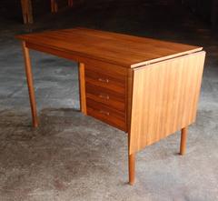 Arne Vodder Teak Student Desk for H. Sigh & Sons Mobelfabrik Denmark, circa 1960