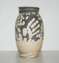 Paul Soldner Raku-Fired Ceramic Vase, United States, circa 1980
