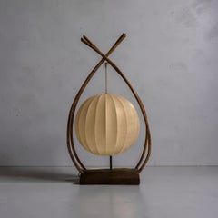 Lampe de table « Cocoon » Wabi Sabi, années 1960
