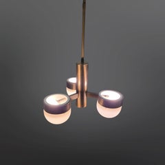 Lustre du milieu du siècle, dans le style de Sergio Mazza, Italie, années 1960