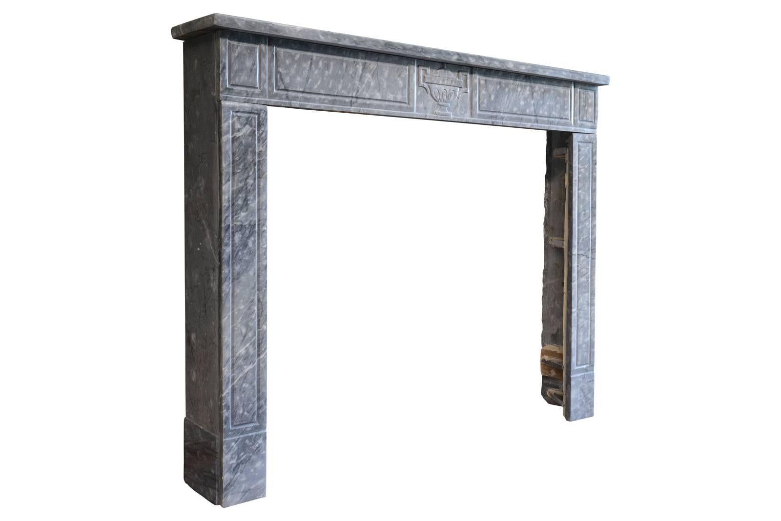 french crema valencia marble fireplace