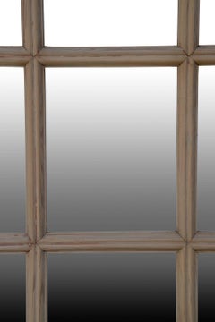 Fir Glass Door, 19th Century