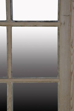 Fir Glass Door, 19th Century