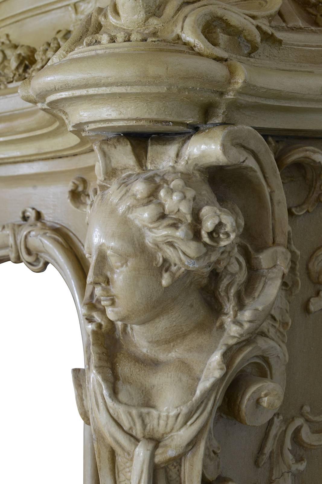 Napoleon III Style Fireplace, 19th Century For Sale 1