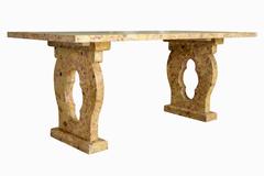Art Deco Aleppo Breccia Marble Interior Table, circa 1940