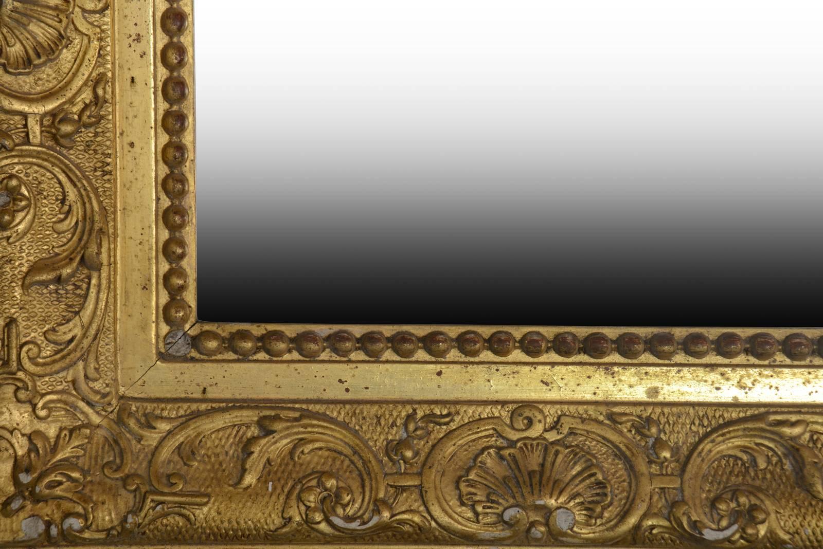 Empire Mirror, 19th Century In Good Condition For Sale In Richebourg, Yvelines