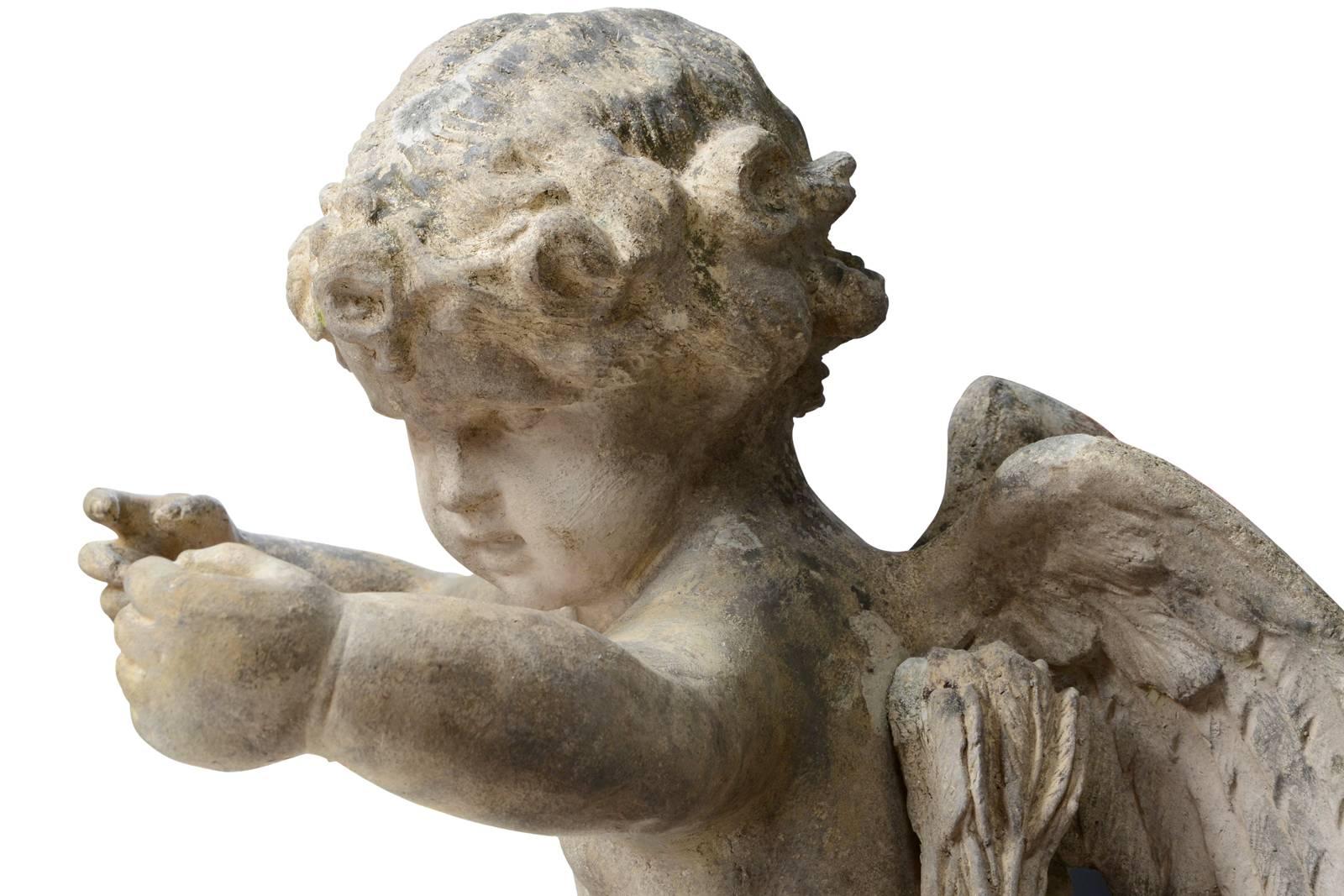 Classical Roman Statue of Cupid, 19th Century For Sale