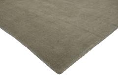 Modern Turkish Oushak Rug with Minimalist Style and Muted Colors