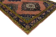 Pair of Vintage Oushak Runners with Modern Style