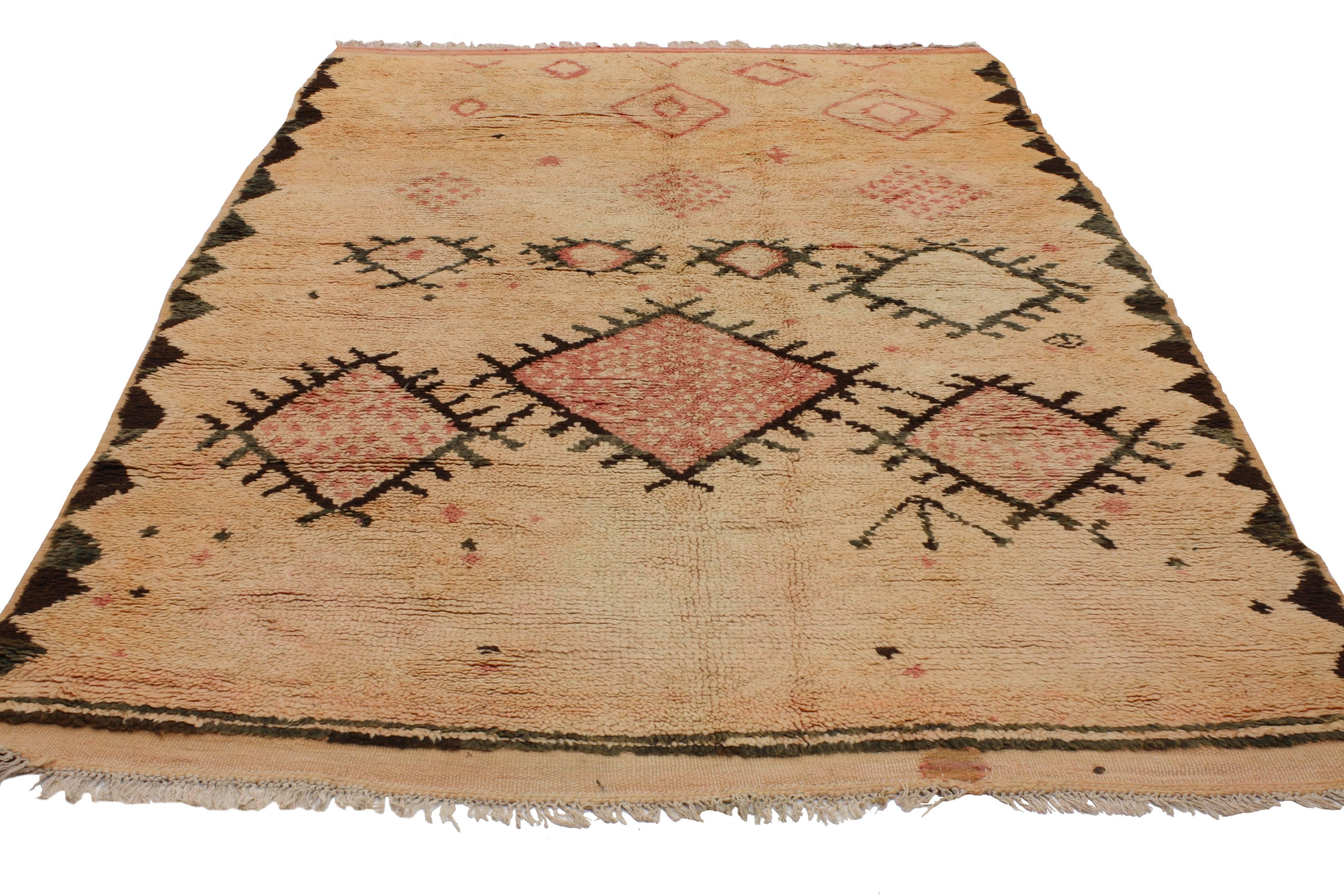 pastel moroccan rug