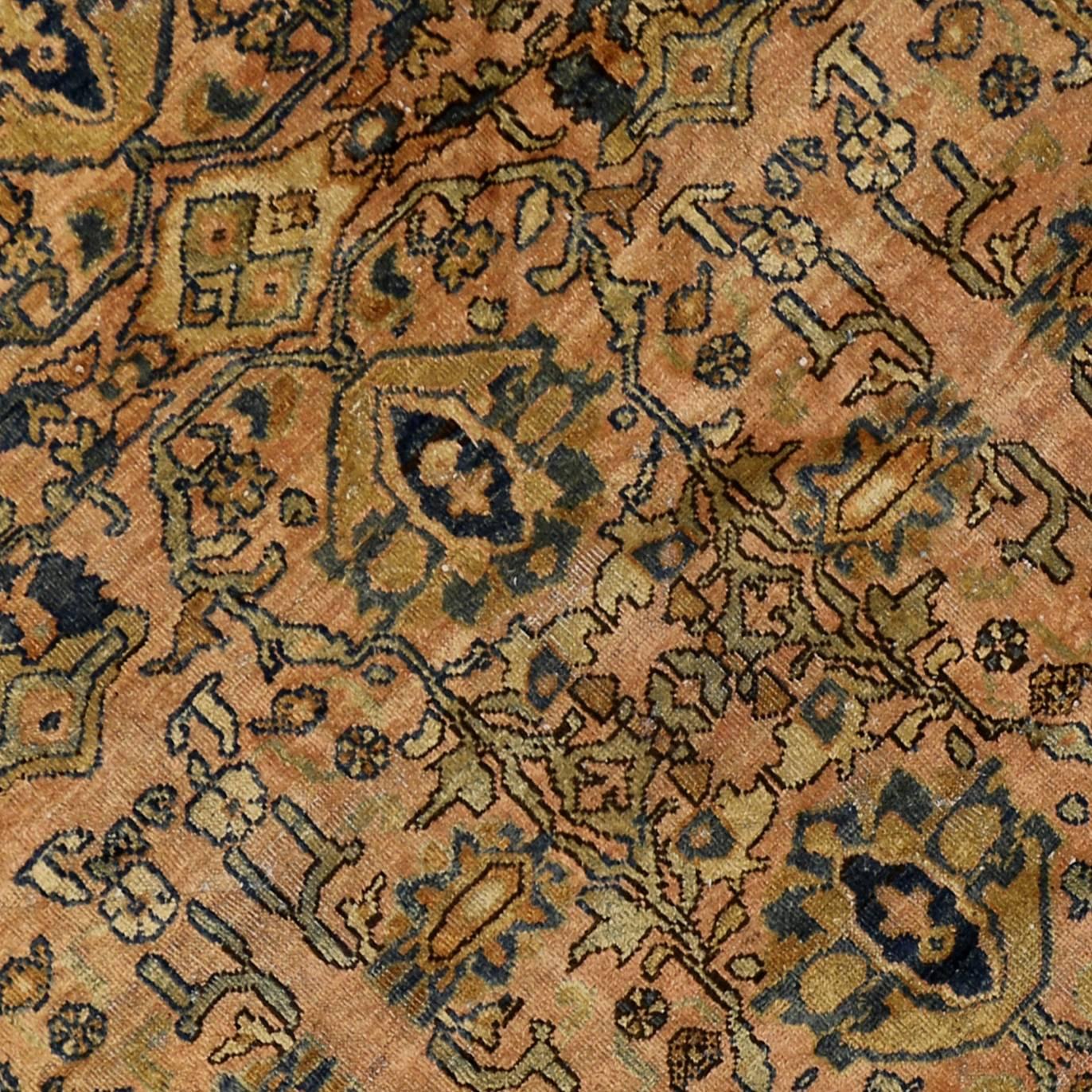 Persischer Mahal-Teppich im modernen, traditionellen Stil (Handgeknüpft) im Angebot