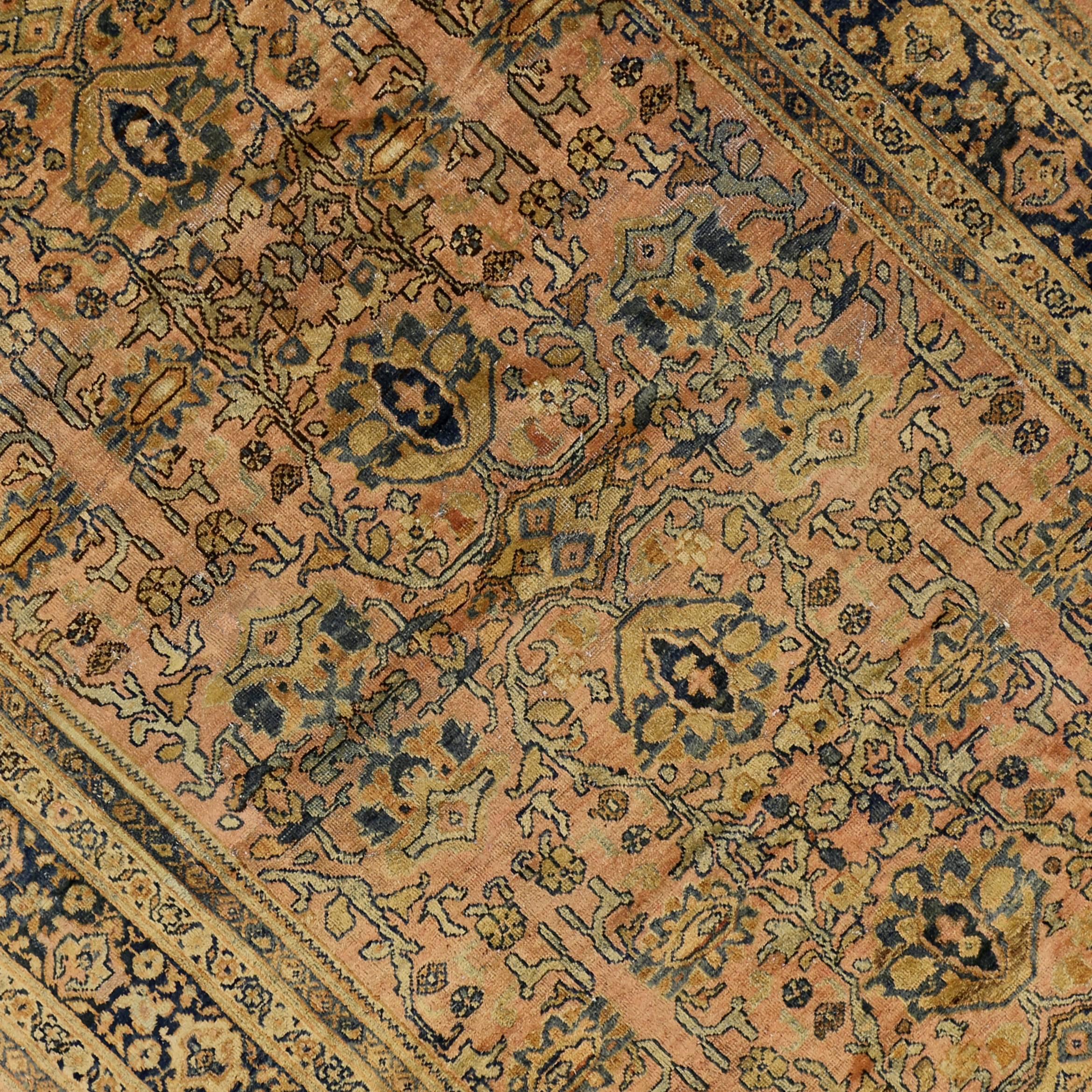 Persischer Mahal-Teppich im modernen, traditionellen Stil (20. Jahrhundert) im Angebot
