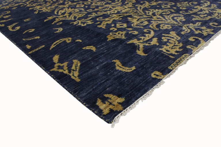 Navy And Gold Rug Safavieh Heritage Navy/Gold 8 ft. x 10 ft. Area Rug