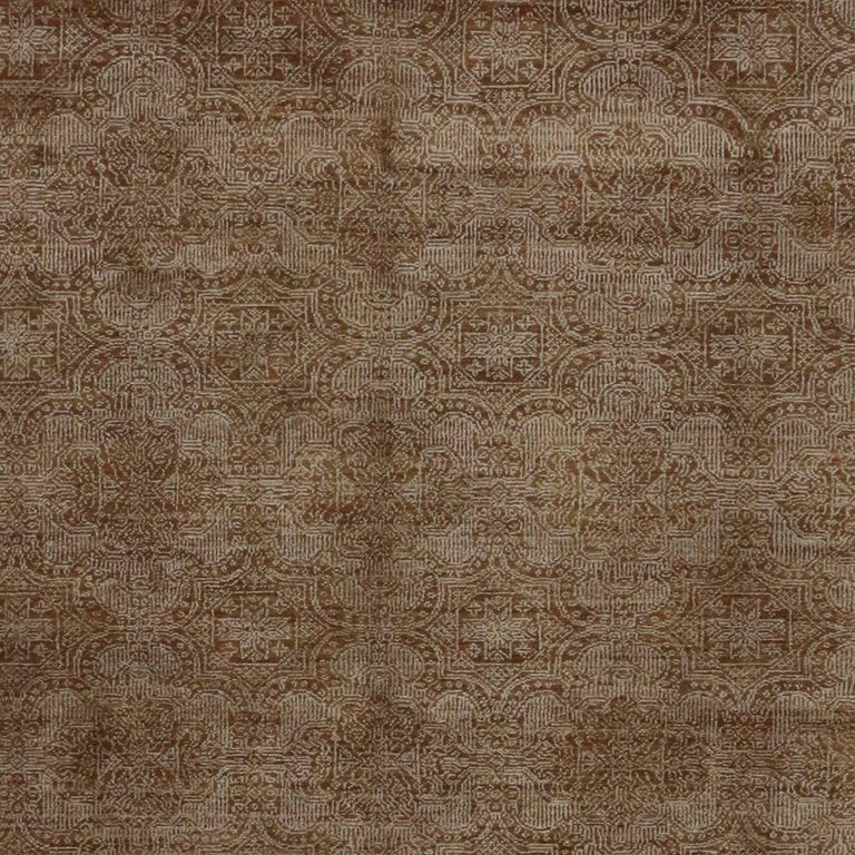 New Transitional Moorish-Style Rug with Modern Design For Sale at 1stDibs