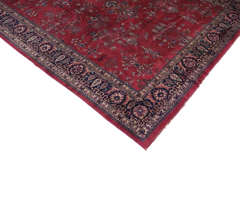 Antique Turkish Sparta Rug with JewelTones For Sale at 1stdibs