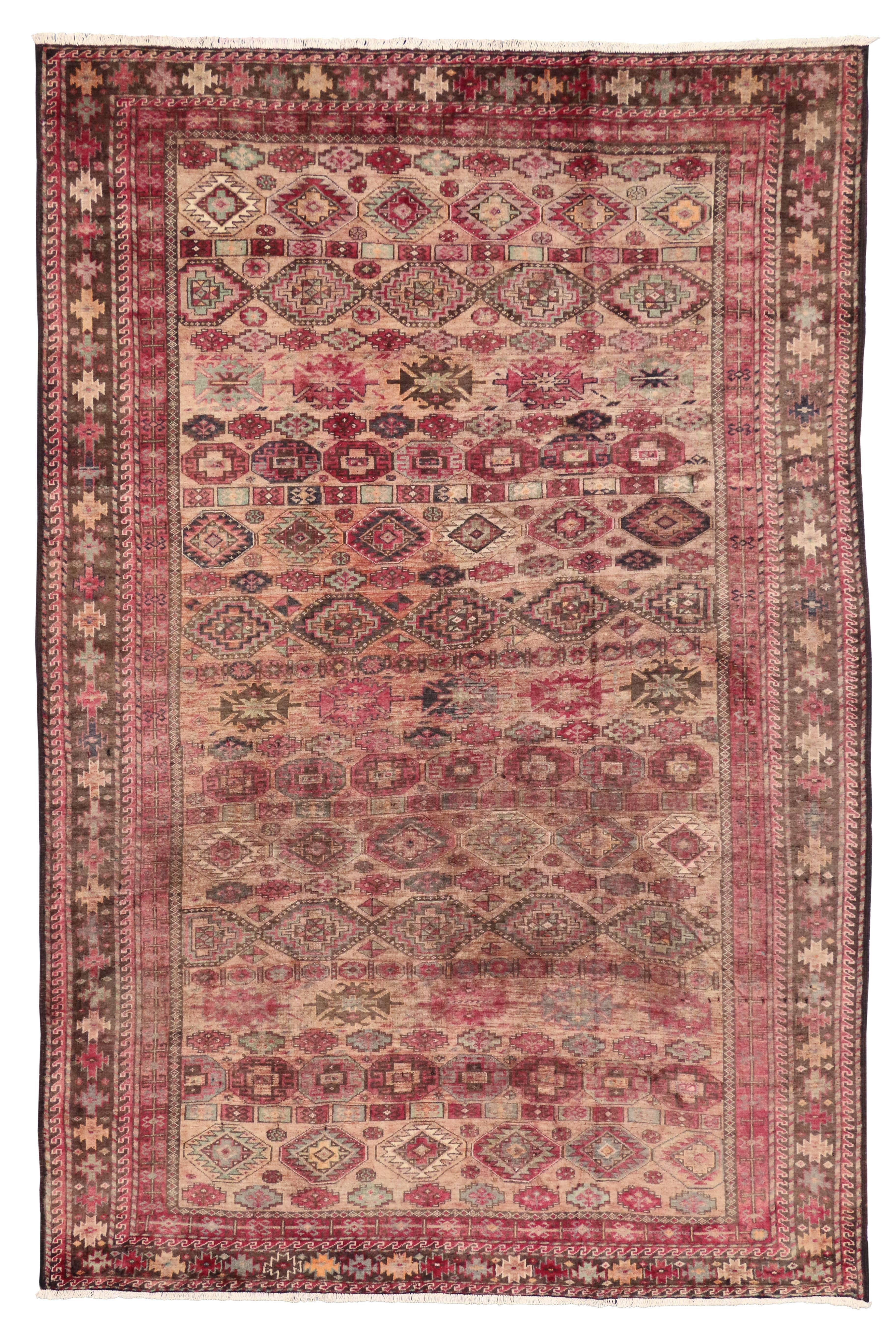 pink persian rugs
