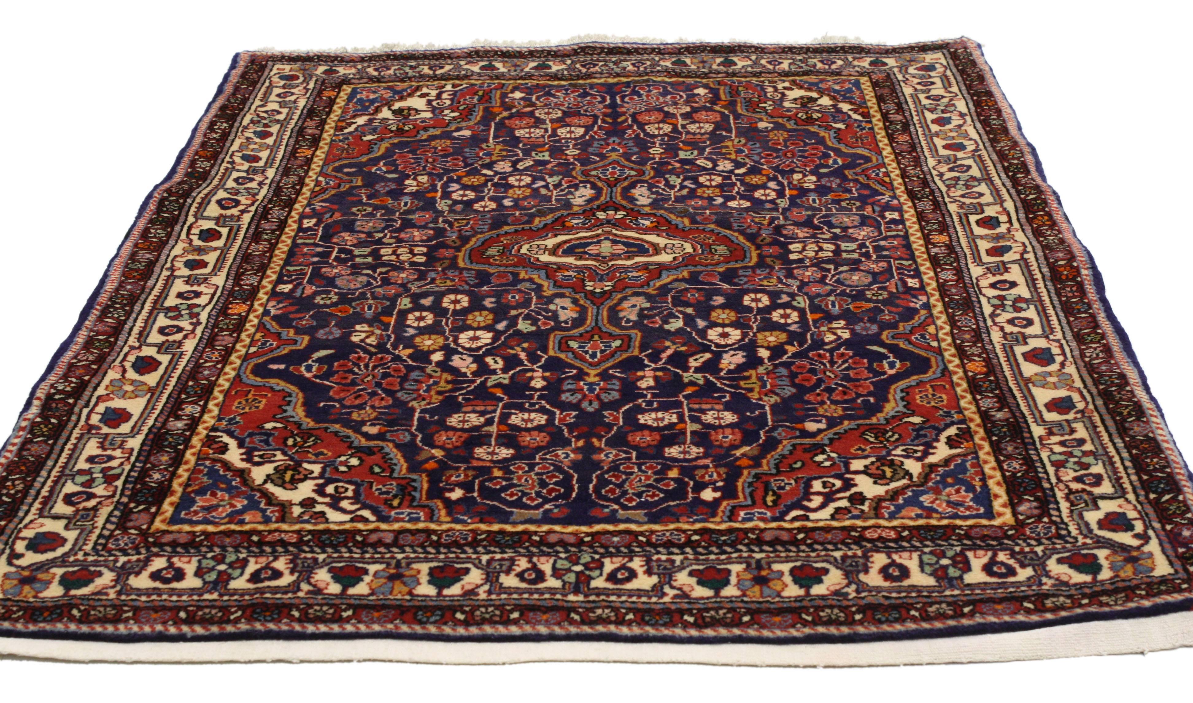 Persischer Sarouk-Teppich im traditionellen Stil (Sarouk Farahan) im Angebot