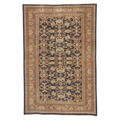 Alfombra Persa Mahal de 1930 con estilo tradicional