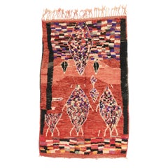 Vintage Berber Moroccan Rug 