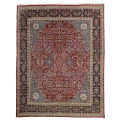 1950's Persian Kerman Carpet with Traditional Style