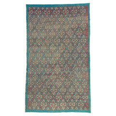 The Collector's Bloom: A Vintage Turkish Sivas Masterpiece of Rhythmic Elegance