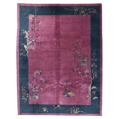 The Shanghai Garden: Antique Chinese Art Deco Masterpiece of Heirloom Elegance