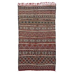 The Tribal Covenant: Vintage Zemmour Moroccan Masterpiece of Ancestral Elegance