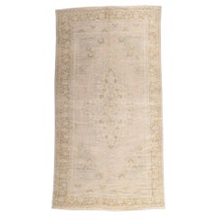 Vintage Turkish Oushak Rug, Quiet Sophistication Meets Anatolian Charm