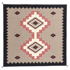 New Contemporary Santa Fe Southwest Modern Navajo-Style Rug