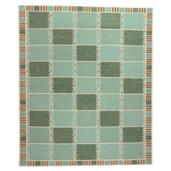 Swedish Inspired Kilim Rug, Scandinavian Modern Meets Biophilic Design