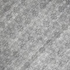 Transitional Gray Rug with Exotic Arabesque Pattern and Modern Style