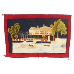 The Nordic Reverie: A Scandinavian Embroidered Masterpiece of Quiet Grandeur