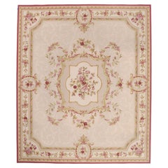 The Versailles Bouquet: An Indian Aubusson Masterpiece of Aristocratic Splendor