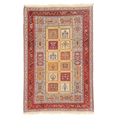 The Jeweled Garden: A Vintage Persian Shiraz Masterpiece of Regal Splendor