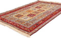 The Jeweled Garden: A Vintage Persian Shiraz Masterpiece of Regal Splendor