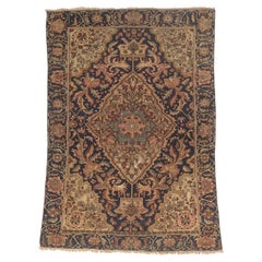 The Gilded Palmette: A Late 19th Century Persian Farahan Masterpiece of Prestige