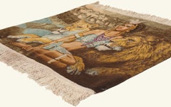 The Sovereign Muse: A Vintage Persian Tabriz Masterpiece of Exotic Elegance