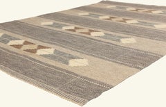 The Nordic Reserve: A Vintage Swedish Röllakan Masterpiece of Refined Elegance