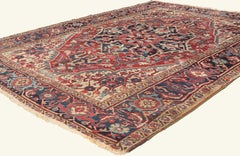 The Imperial Reverie: An Antique Persian Heriz Masterpiece of Timeless Grace