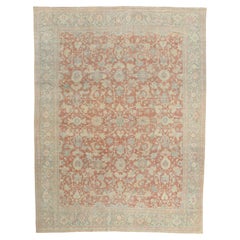 The Eternal Garden: An Antique Persian Mahal Masterpiece of Floral Majesty