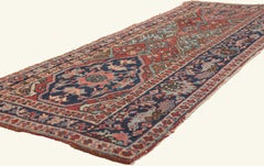 The Crimson Legacy: An Antique Persian Heriz Masterpiece of Regal Distinction