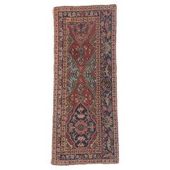 The Crimson Legacy: An Antique Persian Heriz Masterpiece of Regal Distinction