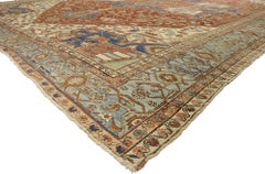 The Royal Reverie: A Late 19th Century Persian Serapi Masterpiece of Splendor