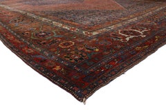 The Sovereign Legacy: An Antique Persian Bijar Masterpiece of Imperial Splendor