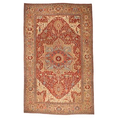 The Gilded Dynasty: A Late 19th Century Persian Serapi Masterpiece of Splendor