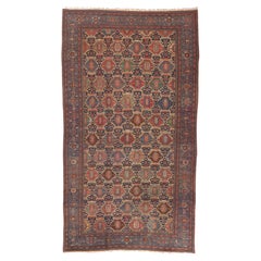 The Sovereign Lattice: Late 19th Century Persian Hamadan Masterpiece of Heritage