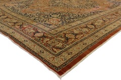 The Imperial Arabesque: Late 19th Century Haji Jalili Persian Tabriz Masterpiece